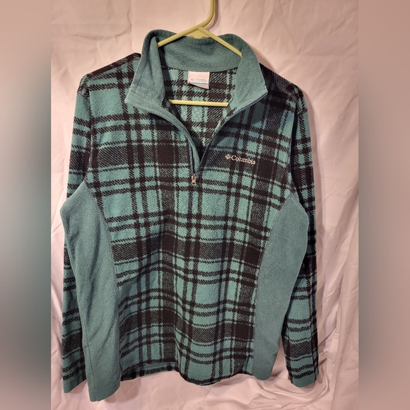 1/4 Zip Unisex Columbia Fleece - Picture 4 of 5